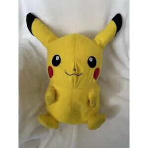 Pikachu Pokemon Toy Factory Plush Stuffed Medium Size